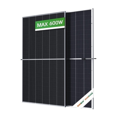 620Watt PV zonnepanelen Inmetro gecertificeerd Half Cell Perc 210mm Voor residentiële