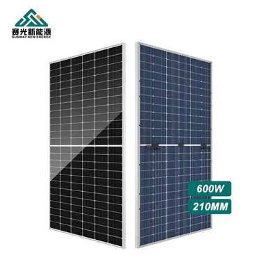 620Watt PV zonnepanelen Inmetro gecertificeerd Half Cell Perc 210mm Voor residentiële