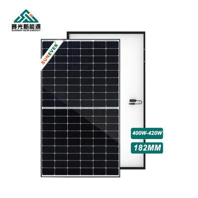 410W 420W zonnepanelen fotovoltaïsche dakpanelen 31V 12.7-13.2A Imp
