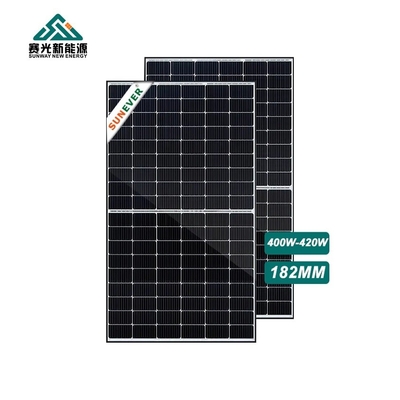 400w 410w PV zonnepanelen met imp 12.7-13.2A en laag ijzer glas