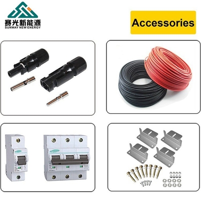 50hz Uitgangsfrequentie Solar Home Power System Complete Kit voor Huis 5kw 8kw 10kw 12kw