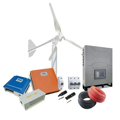 10 kW driefasig 380VAC op het net windenergie-generator systeem met PV-paneel integratie