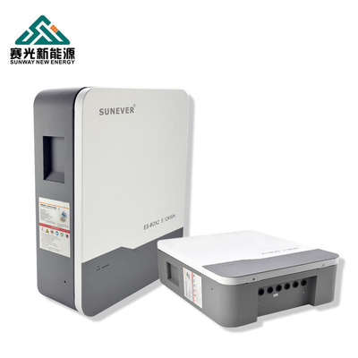 Muurmontage Lithium-ion batterij 51.2v voor Inverter Matched Deye zonne-energiesysteem