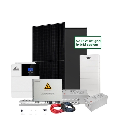 220VAC/380VAC Off Grid Hybride Power Systems met monokristallijn siliciumtechnologie