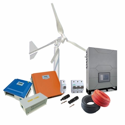 5 kW/10 kW residentiële 3-fase 380VAC windturbine voor on-grid hybride energieopwekking