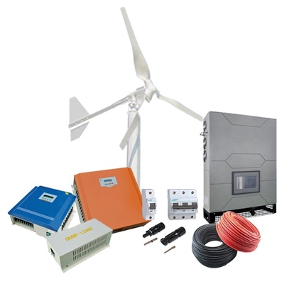 10kw 3 fase zonne- en windenergie thuis 10kw op het net windenergiesysteem voor CE-certificering