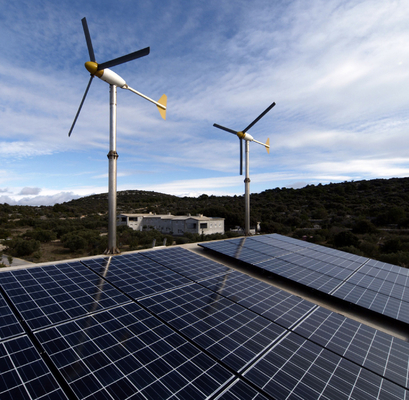 Windturbine type Horizontale windturbine 10 kW Off Grid Wind Solar Hybrid Power System