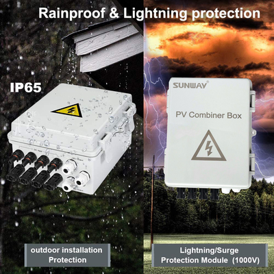 32A Solar String Combiner Box Voor RV Boats Zonne-energiesysteem