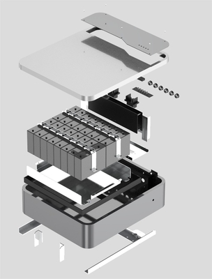 48V 100ah 200ah Stapelbare Li-Ion-batterijmodule voor invertermatched Home Energy Storage