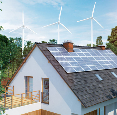 Wind-zonne-hybride controller De sleutel tot 5 kW / 10 kW off-grid windenergie-opwekking systeem