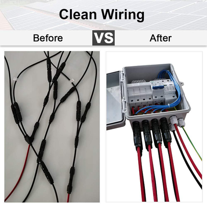 4 string waterdichte combinator dozen voor zonne-systeem Pv string box