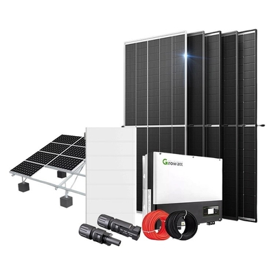 Off-grid 8000w Hybride fotovoltaïsch systeem 5kw Hybride zonnestelsel