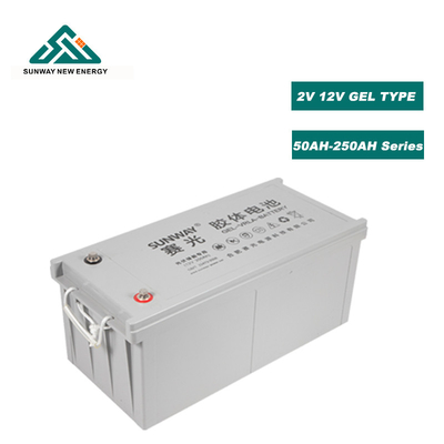 OEM/ODM Acceptabele 12V gelbatterij voor zonne-energiesysteem 150ah 200ah 250ah