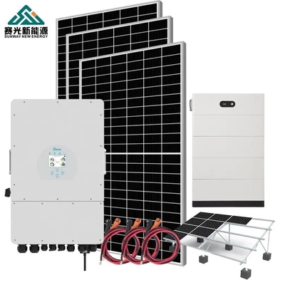 Photovoltaïsche huishoudelijke hybride zonne-energie-systeem zonne-hybride omvormer