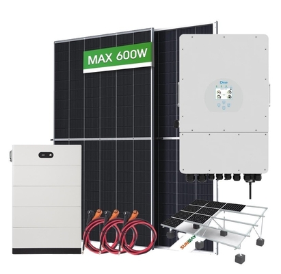 Daksysteem Hybride zonne-energiesysteem Monokristallijn silicium fotovoltaïsch