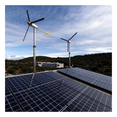 Lood-zuurbatterij Custom Off Grid Wind Solar Power System 3kw 5kw 10kw Generator