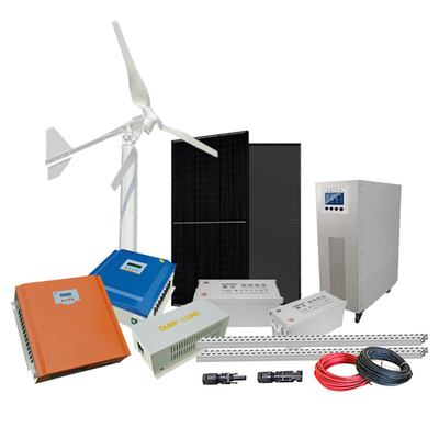 Gepersonaliseerd 3kw 5kw 10kw Off Grid Wind Power Generation System met 50HZ Output Frequency