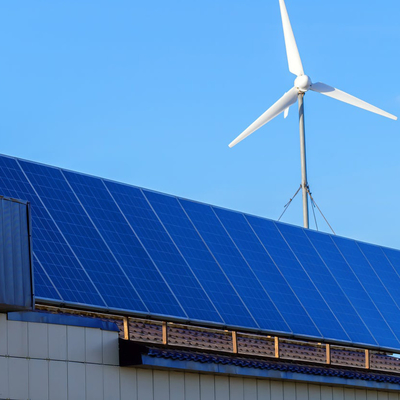 Flankepoelverbinding Professionele off-grid 3kw windturbine energie-energiesysteem