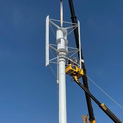 Home 10Kw Off Grid Wind Solar Hybrid Power System met nominale vermogen 10Kw