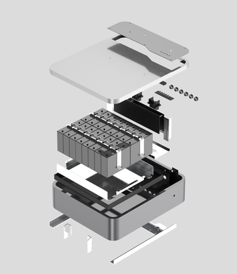 10-20 kWh Stapelbare LiFePO4 Solar Lithium Lon-batterij met CAN-communicatiepoort