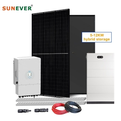 5kw 6kw 10kw Hybride zonne-energiesysteem 10-20KWh