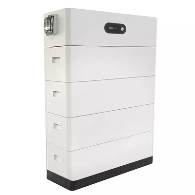 Home Zonne-opslagbatterij met BMS-bescherming Stapelbaar ontwerp