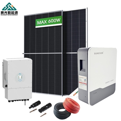 8kw Complete Home Solar Power Systems Zonne-energiesysteem Kit Voorverkoop Projectontwerp