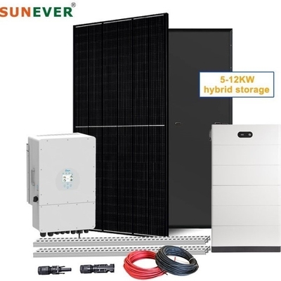 8kw Complete Home Solar Power Systems Zonne-energiesysteem Kit Voorverkoop Projectontwerp