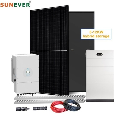 6000 cycli 80%DOD Batterijduur 2024 Hybridesysteem 5kw 6kw 8kw 10kw Zonne-energiesysteem