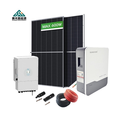 380v hoog efficiënt zonne-energiesysteem met TUV RoHS-certificering