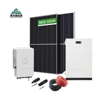 Dakmontage 15kw zonne-energiesysteem met Deye Growatt voorom inverter