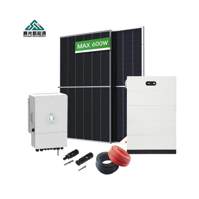 Compleet hybride zonne-energieopslagsysteem 5kw 10kw 15kw 20kw met loodzuurbatterijtype