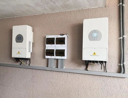Industrieel grondmontagebuiten telecomkas met Lifepo4 batterij