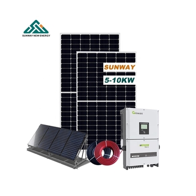 Commercieel fotovoltaïsch zonnestelsel 20kw 5KW 10KW grondmontage