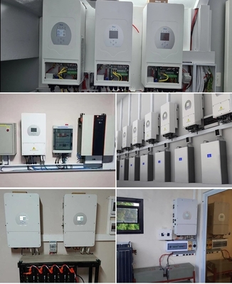 5 kW 10 kW zonne-energiesysteem Voor 220v/380v uitgangsspanning 24 uur Werktijd