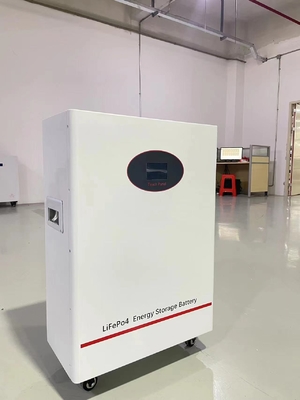 10.24kWh-30kwh zonne-opslagbatterij Lithium-ion-uitgangsvermogen bereik voor aansluiting op het net