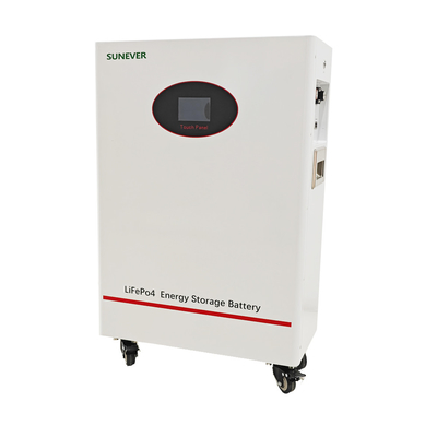 51.2v zonnepanel met zonneopslagbatterij, stapelbare installatie