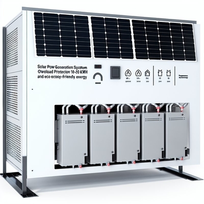 Bescherming tegen overbelasting van zonne-energiesystemen en 10-20 kWh-uitgangsvermogen voor milieuvriendelijke energie