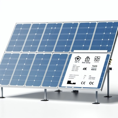 Stevige roof STD zonne-energiesysteem met TUV-certificering en 18 kg paneelgewicht