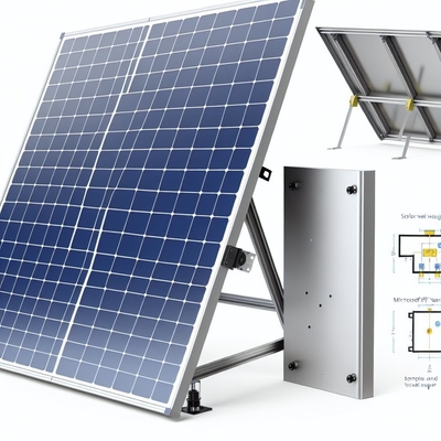 18 kg paneelgewicht Zonne-energiesysteem met montage-systeem met geschuurd dak STD en volledige technische ondersteuning
