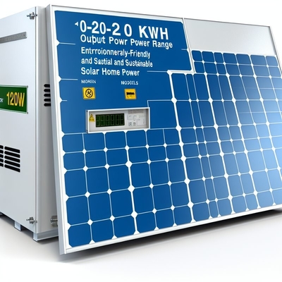 10-20 KWh Output Power Range Eco-vriendelijk zonnepaneelsysteem voor milieuvriendelijke en duurzame zonne-energie
