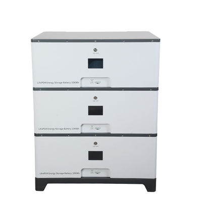 Hoge Capaciteit Stapelbare Lithium IJzer Batterij 5kW 10kW 100Ah 200Ah 6000 Cycli Levensduur