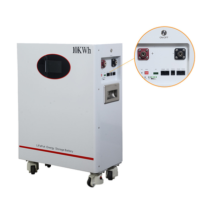 Home storage batterij 10KWH lithium ijzer batterij met 5 jaar garantie