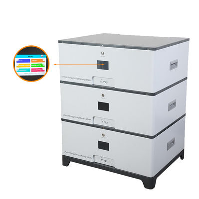 Hoge Capaciteit Stapelbare Lithium IJzer Batterij 5kW 10kW 100Ah 200Ah 6000 Cycli Levensduur