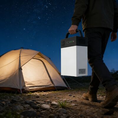 500W 1004,8Wh Compact Zonne-energiesysteem – Draagbare ESS met Snel MPPT Opladen, Niet-ontvlambare Batterij & Universele Apparaatcompatibiliteit