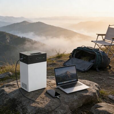 500W Global-Voltage Solar Energy System 1004.8Wh Portable ESS