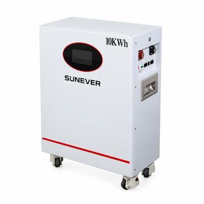 UNEVER 10kWh 51.2V 200Ah LiFePO4 Lithium Zonnebatterij voor Energieopslag Thuis en Off-Grid Back-up Voeding