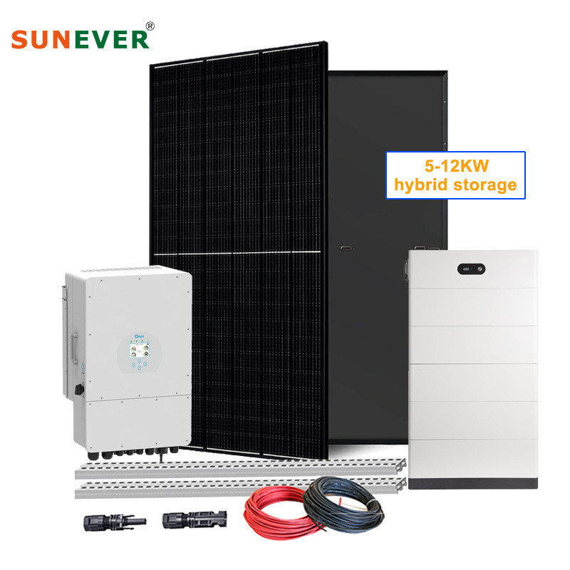 48Vdc/51.2Vdc Hybride PV-systeem voor thuis 5kw 8kw 10kw 12kw CE