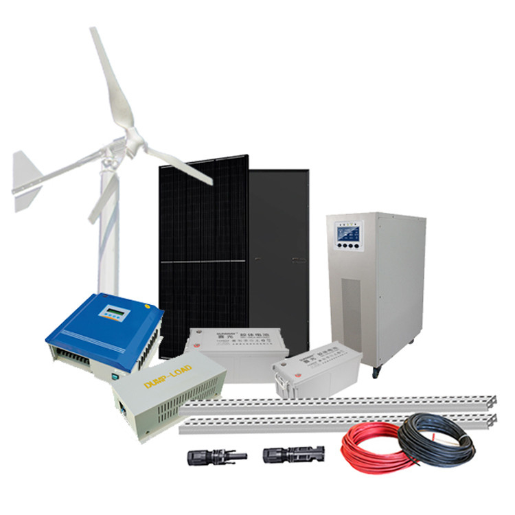 230VAC/380VAC Uitgangsspanning Huishoudelijk windturbinegeneratorsysteem met aangepast ontwerp