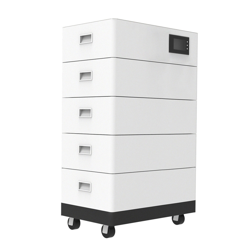 48V 100ah 200ah Stapelbare Li-Ion-batterijmodule voor invertermatched Home Energy Storage
